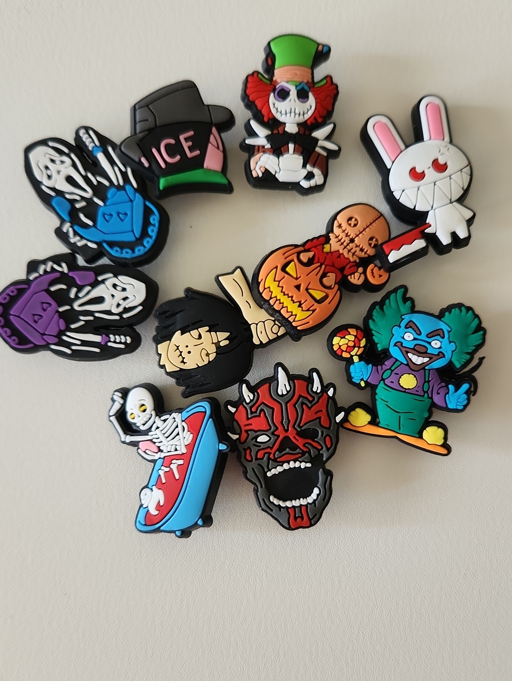 Horror Character Shoe Charms - Halloween